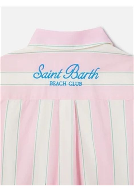 Camicia con stampa SAINT BARTH | BRIG003 MINI BRIGITTE00897L COTTON SB BEACH STRIPES